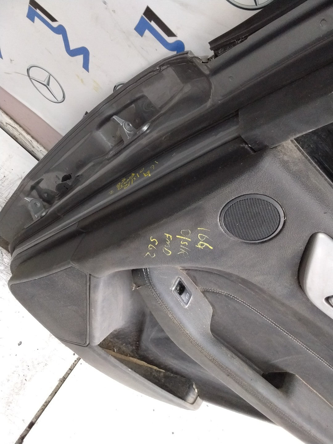 MERCEDES GLE W166  DRIVER REAR DOOR OSR GREY 2015- 2019 COMPLETE FMD562