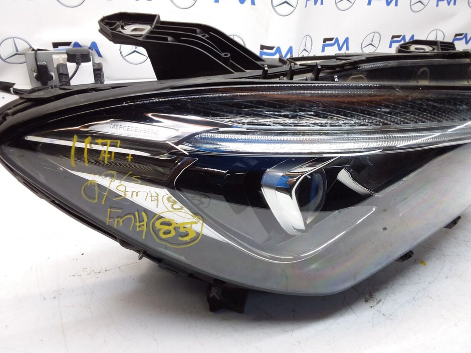 MERCEDES W117 CLA 13-19 DRIVER O/S HEADLIGHT A1178207061 FMH85 LED HIGH PERFORM