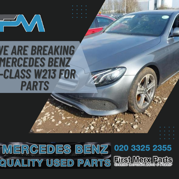 MERCEDES BENZ E-CLASS W213 -  BREAKING/SUSPENSION LEGS (ALL)