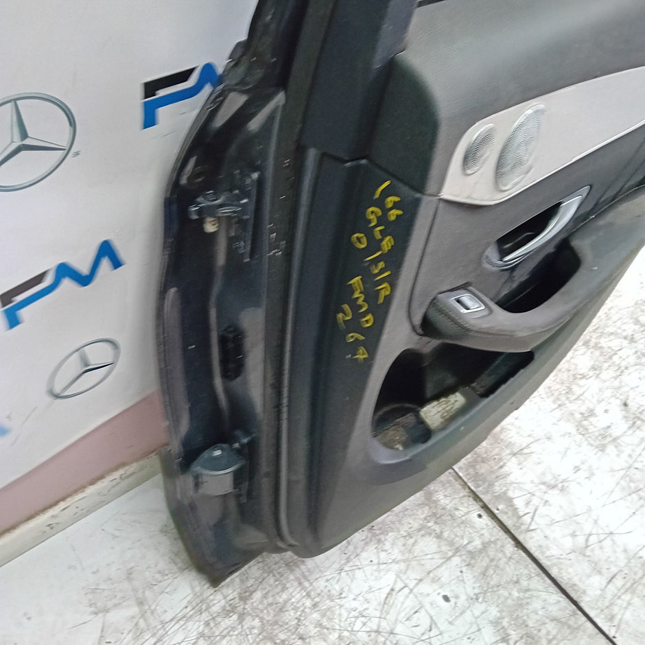 MERCEDES BENZ GLE W166 DRIVER REAR DOOR OSR GREY 2015-19 COMPLETE FMD267