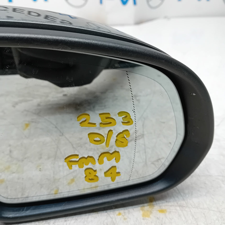 MERCEDES BENZ C-CLASS W253 DRIVER WING MIRROR OS GREY PL A2538103401 FMM84