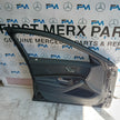 MERCEDES S-CLASS W222 SLN PASSENGER FRONT DOOR NSF BLACK 2014 ON COMPLETE FMD354