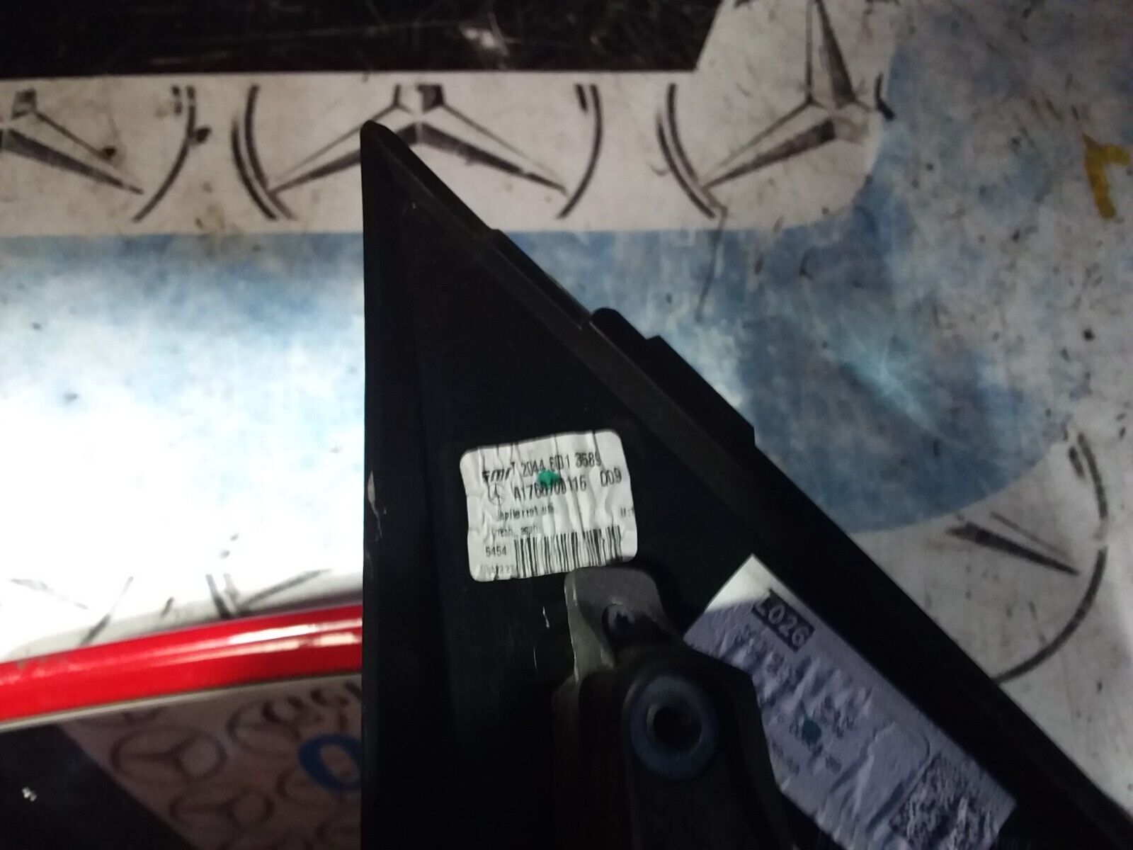 MERCEDES-BENZ A Class W176 2015-2018 Wing Mirror Left Side A1768100116 RED