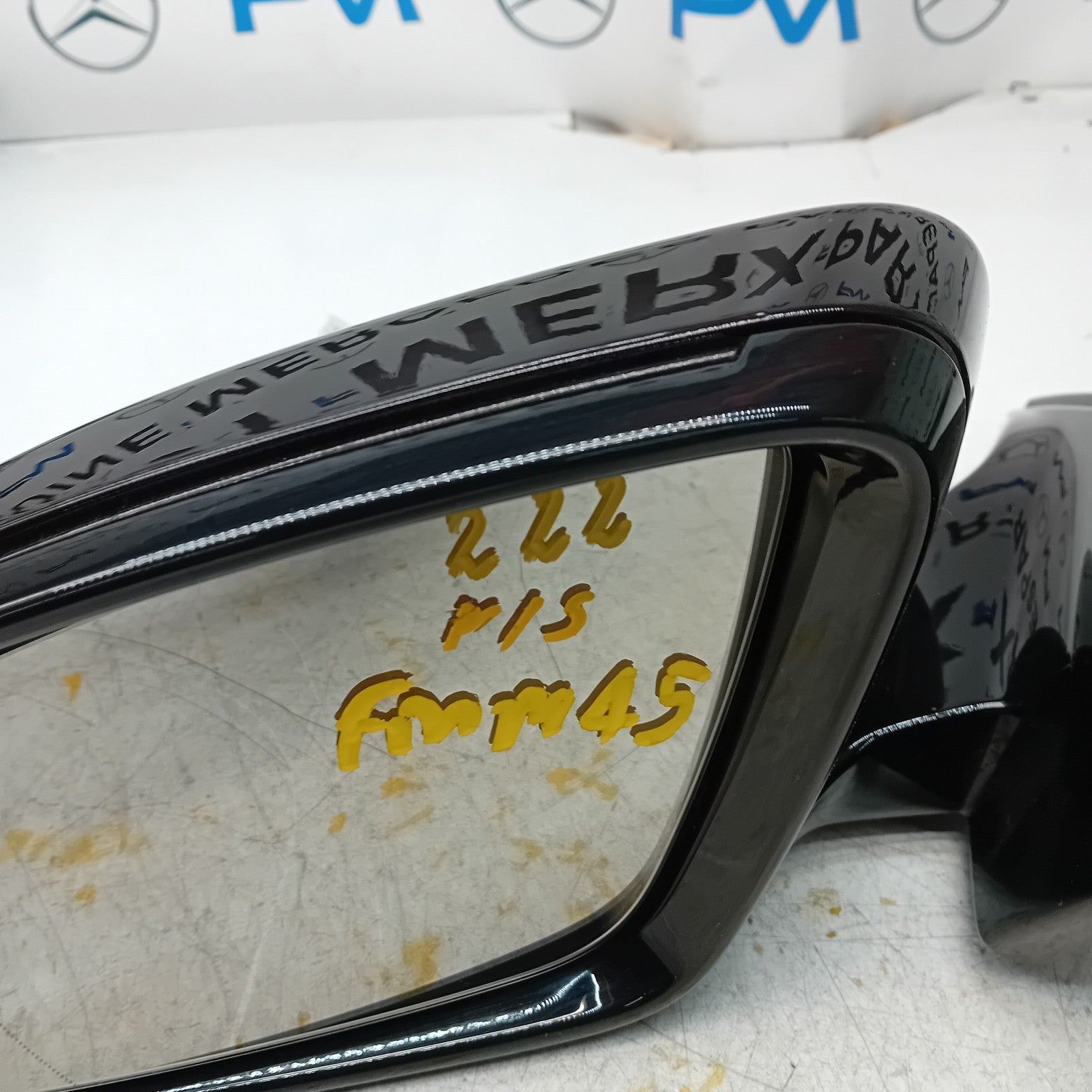 MERCEDES S-CLASS W222 PASSENGER SIDE WING MIRROR BROWN A2228101301 PL FMM45