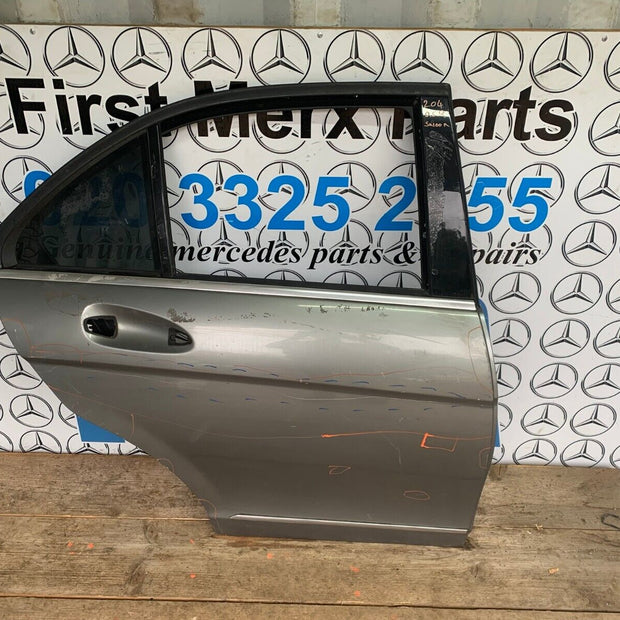 MERCEDES BENZ C CLASS W204 OFF SIDE REAR RIGHT DOOR 2008-2014