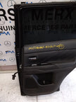 MITSUBISHI OUTLANDER DRIVER SIDE REAR DOOR O/S/R COMPLETE BLACK FMD89