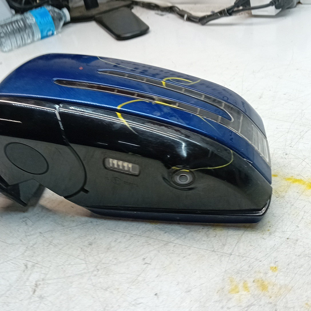 MERCEDES E-CLASS W207 PASSENGER WING MIRROR NS BLUE PL A2078103719 CAMERA FMM76