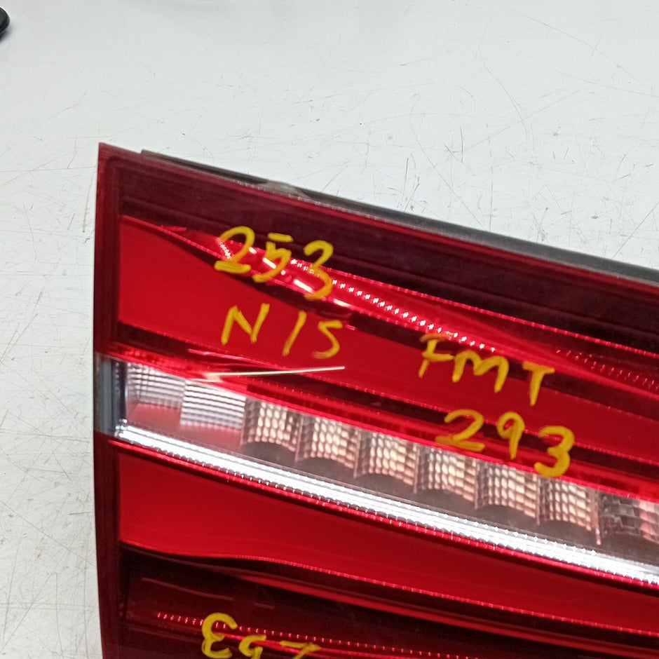 MERCEDES GLC W253 PASSENGER LEFT INNER REAR TAIL LIGHT A2539063100 2017 FMT293