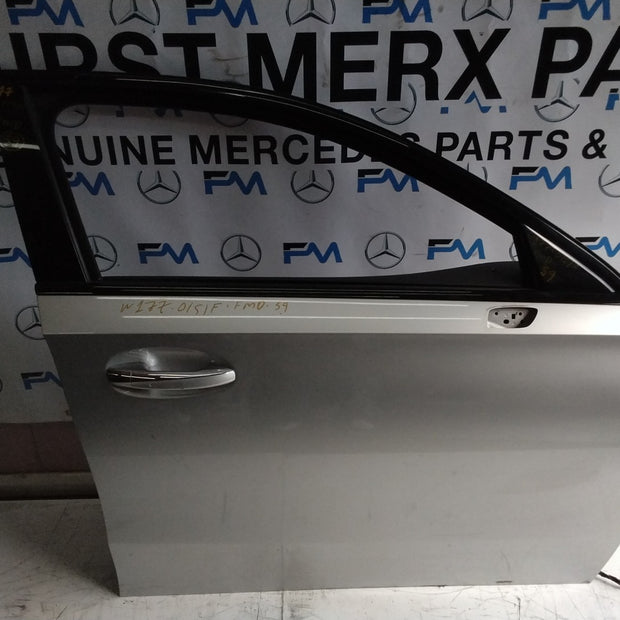 MERCEDES BENZ  C-CLASS W177 DRIVER SIDE FRONT DOOR O/S/F COMPLETE GREY FMD59