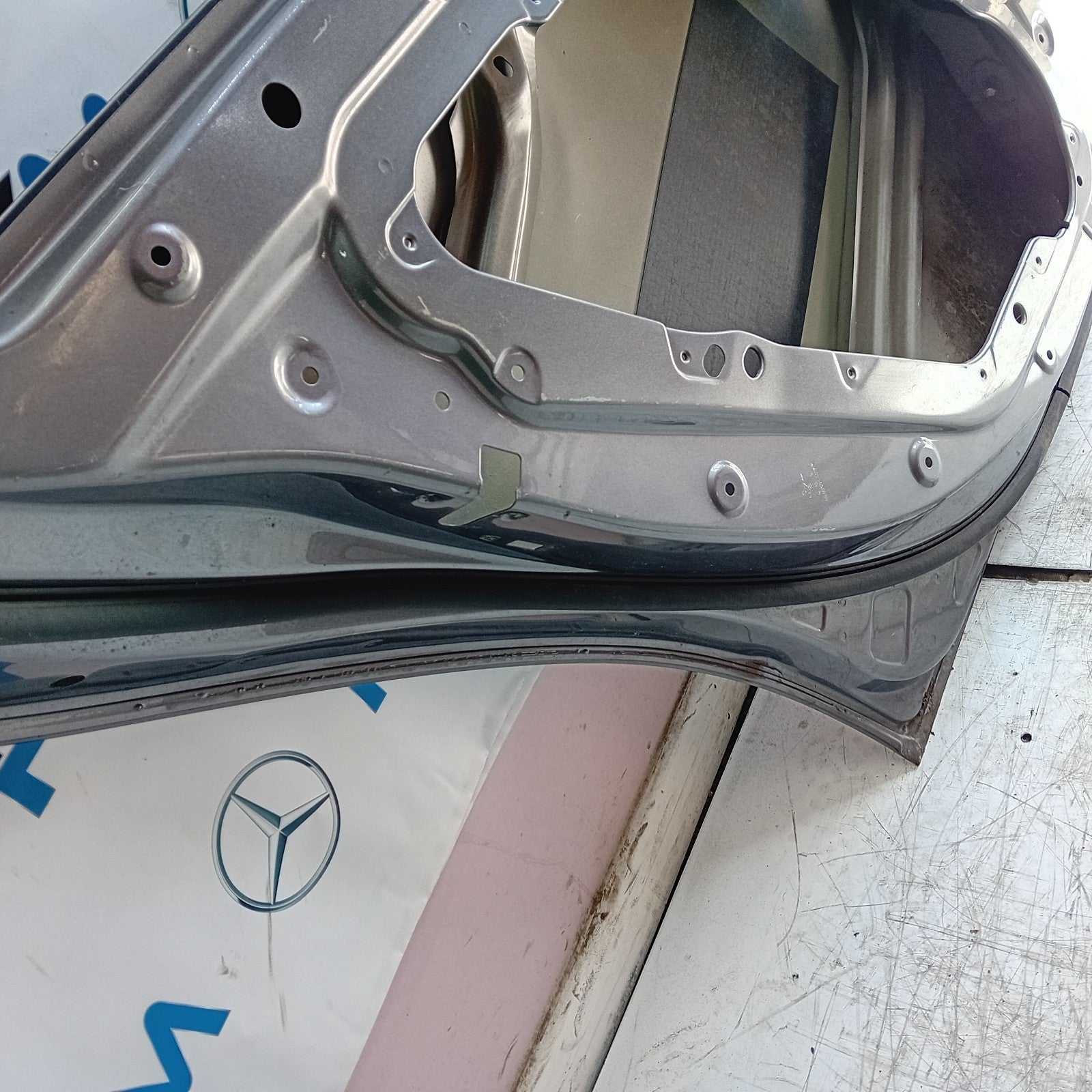 MERCEDES A-CLASS W177 PASSENGER REAR DOOR NSR GREY 2018 ON FMD229