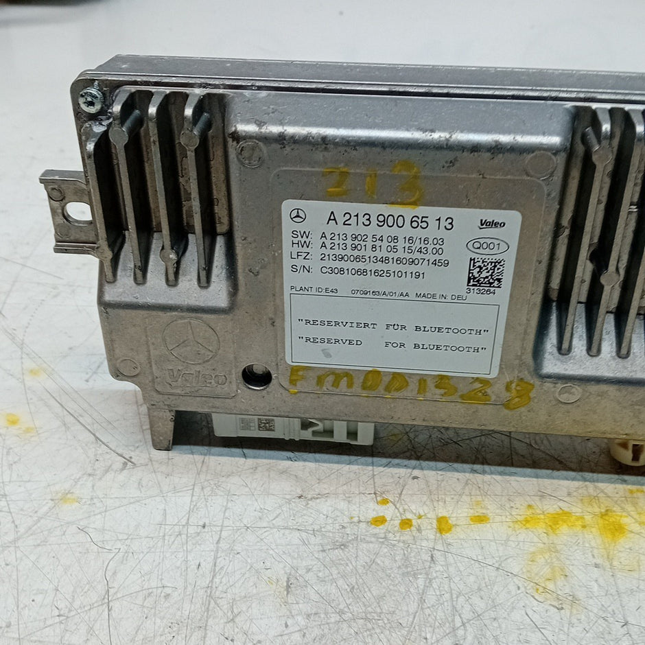 MERCEDES C-CLASS W213 BLUETOOTH PARKING CONTROL MODULE 2016 A2139006513 FM001328