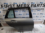 MERCEDES C-CLASS S204 EST DRIVER REAR DOOR OSR GREY 2008-14 FMD549