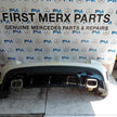MERCEDES BENZ GLA X156 AMG WHITE REAR BUMPER 2014-19 A1568852825 COMPLETE FMX99