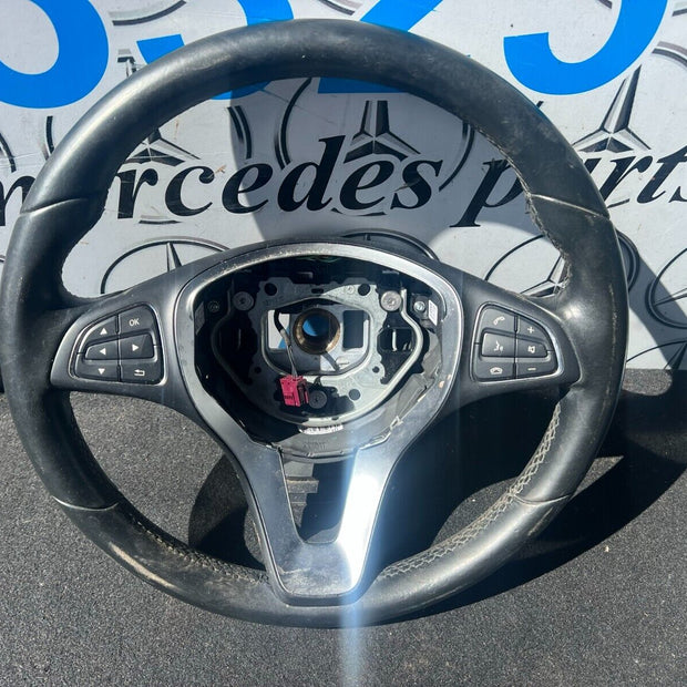 MERCEDES A B CLASS W176 W246 MULTI FUNCTIONAL STEERING WHEEL A0024606503