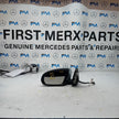 MERCEDES C-CLASS 2014 On W205 PASSENGER SIDE WING MIRROR A2058104702 SILVER FMM7