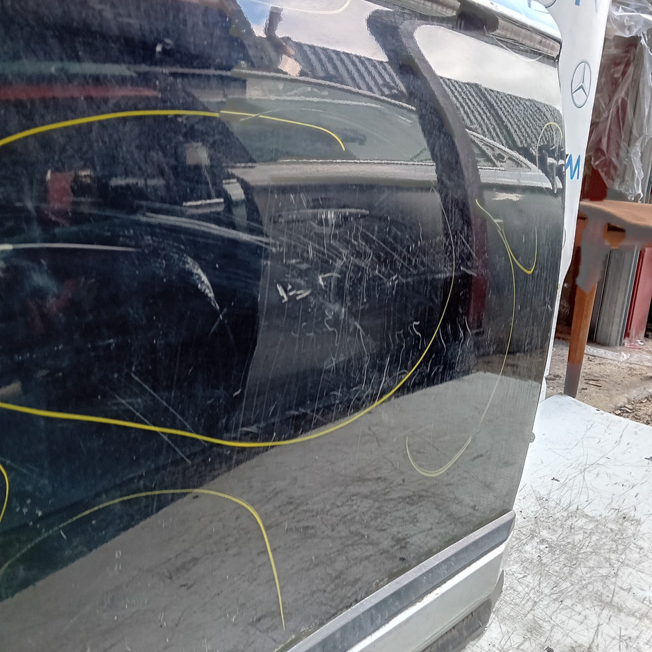 MITSUBISHI OUTLANDER MK3 DRIVER SIDE REAR DOOR OSR 2013 BLACK FMD419