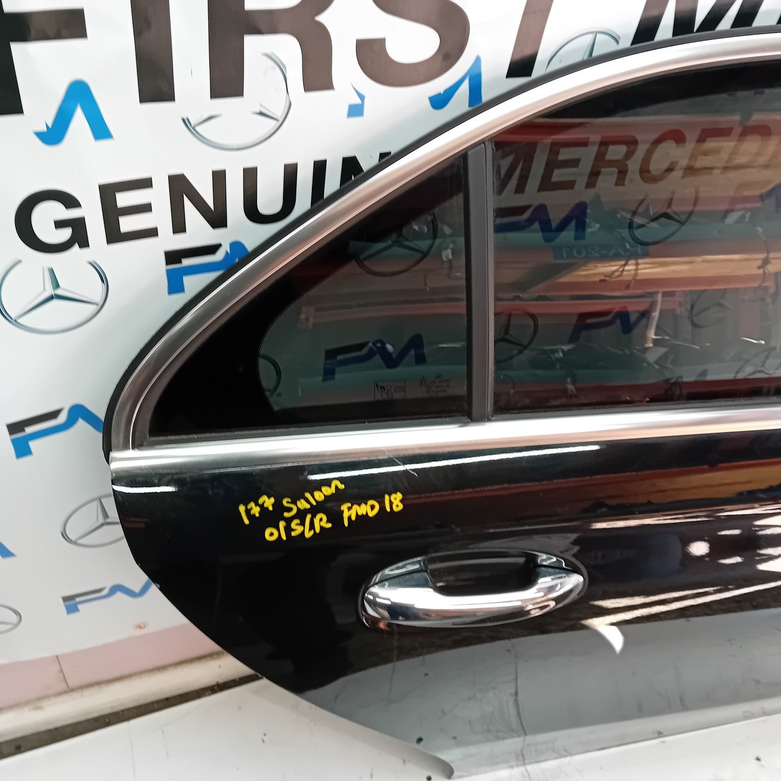 MERCEDES BENZ A CLASS SALOON W177 DRIVER SIDE REAR DOOR ( OFF REAR ) FMD18