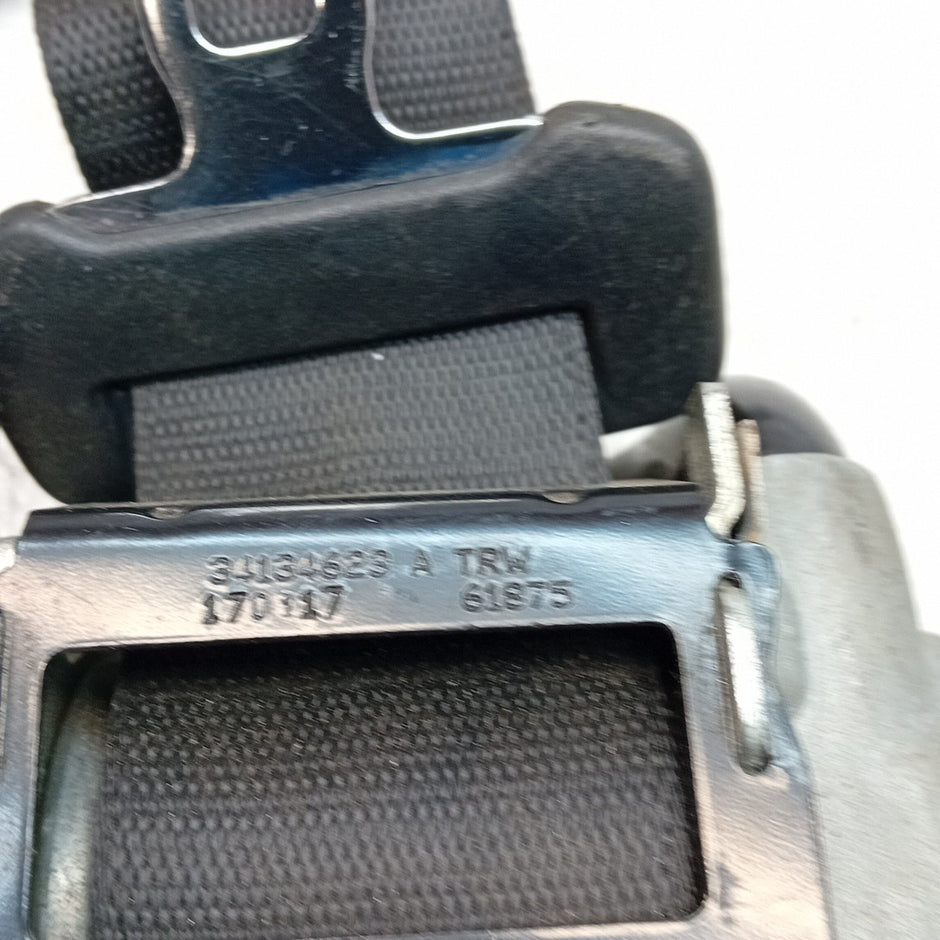 MERCEDES BENZ GLA W156 REAR DRIVER SIDE SEAT BELT BLACK 2014-19 FM001245