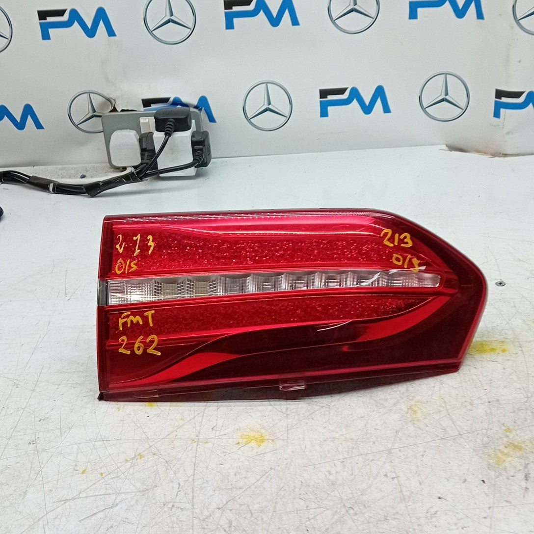 MERCEDES BENZ  E-CLASS W213 DRIVER RIGHT OS REAR TAIL LIGHT FMT262