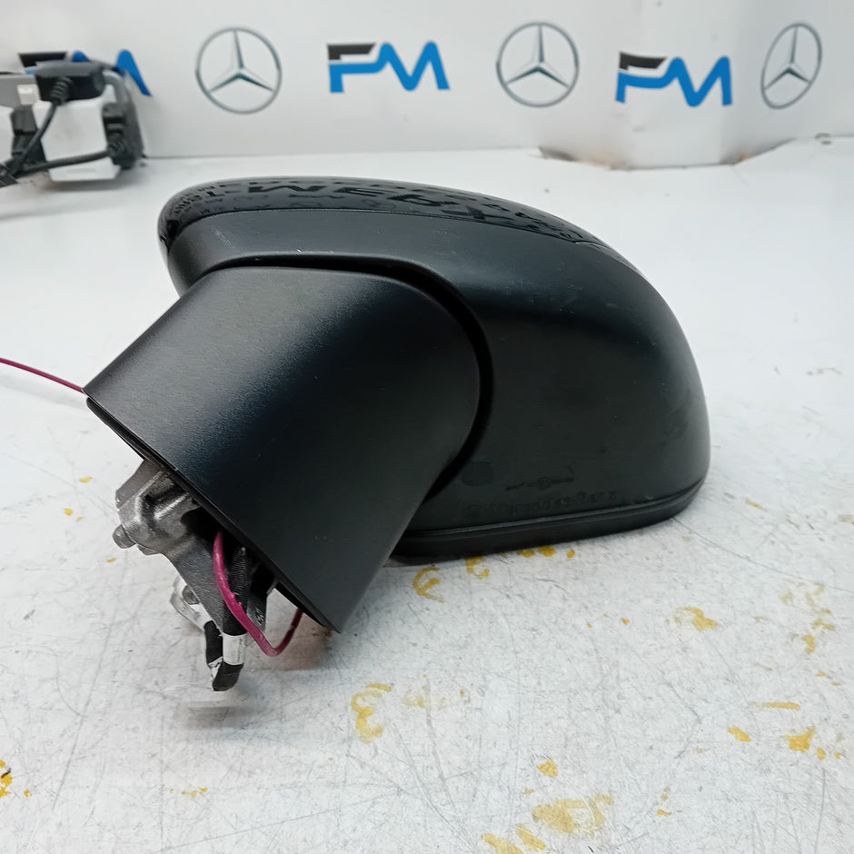 MERCEDES CLA 2019 W118 Passenger Side Wing Mirror A1188104703 BLACK  FMM3