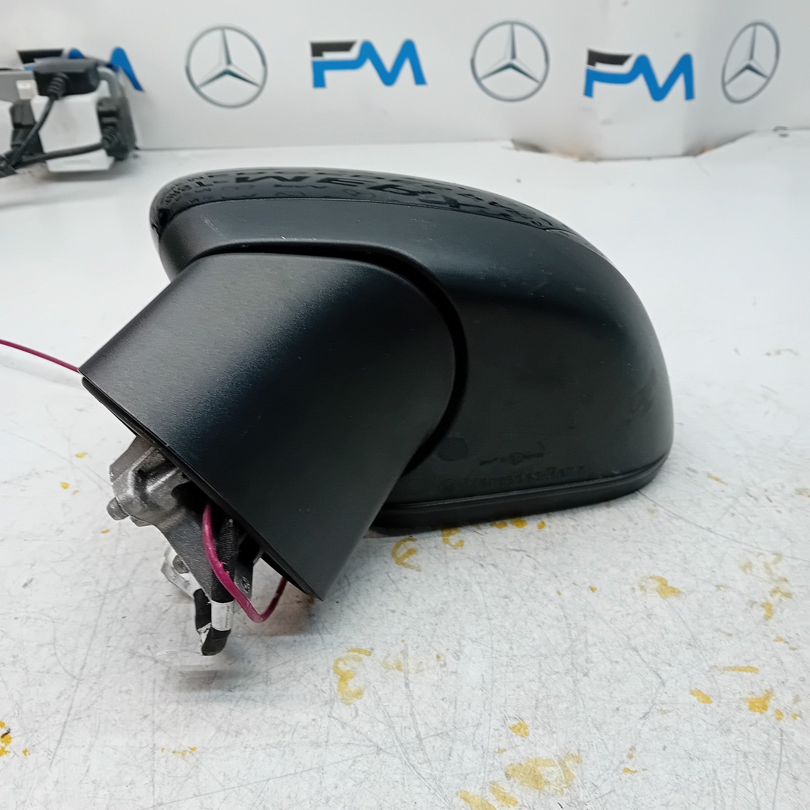 MERCEDES CLA 2019 W118 Passenger Side Wing Mirror A1188104703 BLACK  FMM3