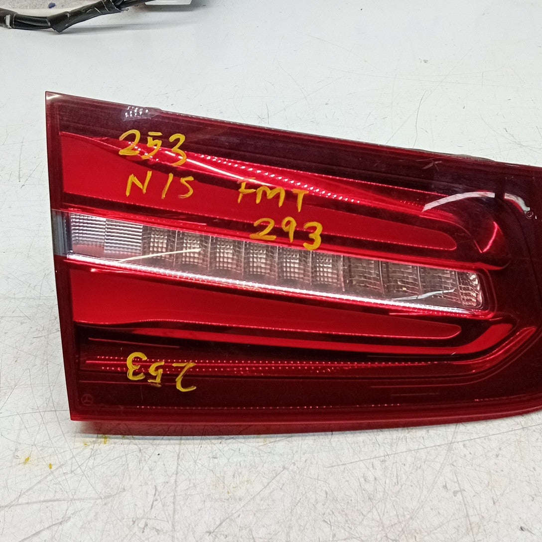 MERCEDES GLC W253 PASSENGER LEFT INNER REAR TAIL LIGHT A2539063100 2017 FMT293