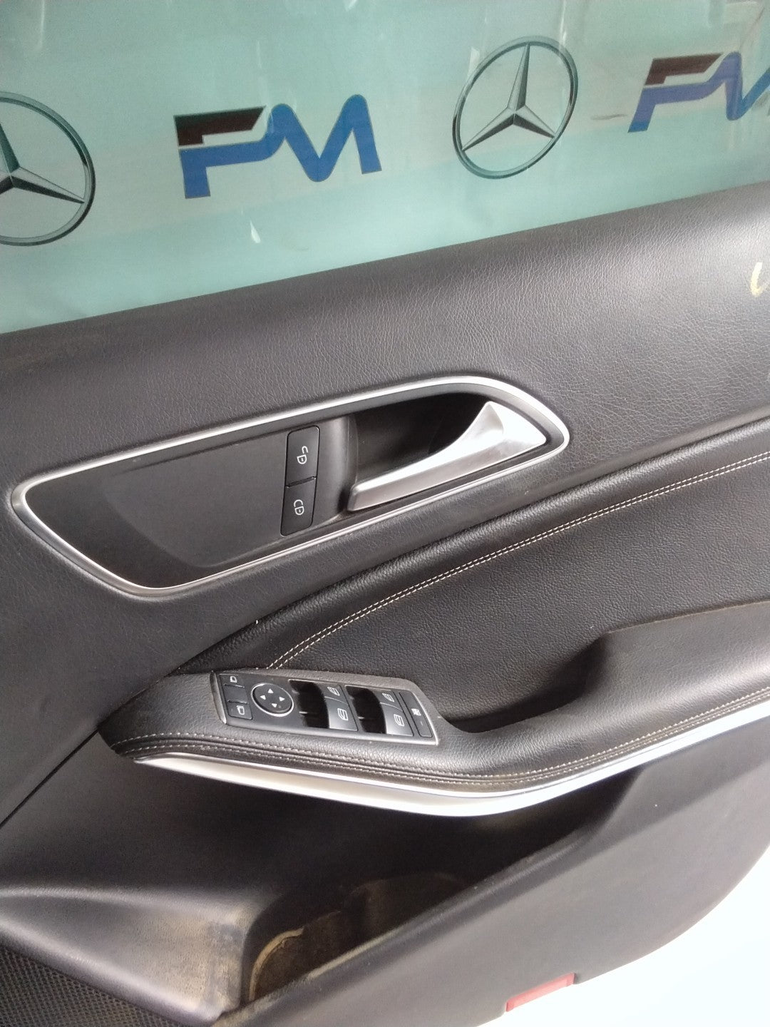 MERCEDES BENZ  A-CLASS W176 DRIVER SIDE FRONT DOOR O/S/F COMPLETE GREY FMD56