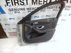 MERCEDES BENZ C-CLASS W205 DRIVER SIDE FRONT DOOR O/S/F  SILVER FMD86