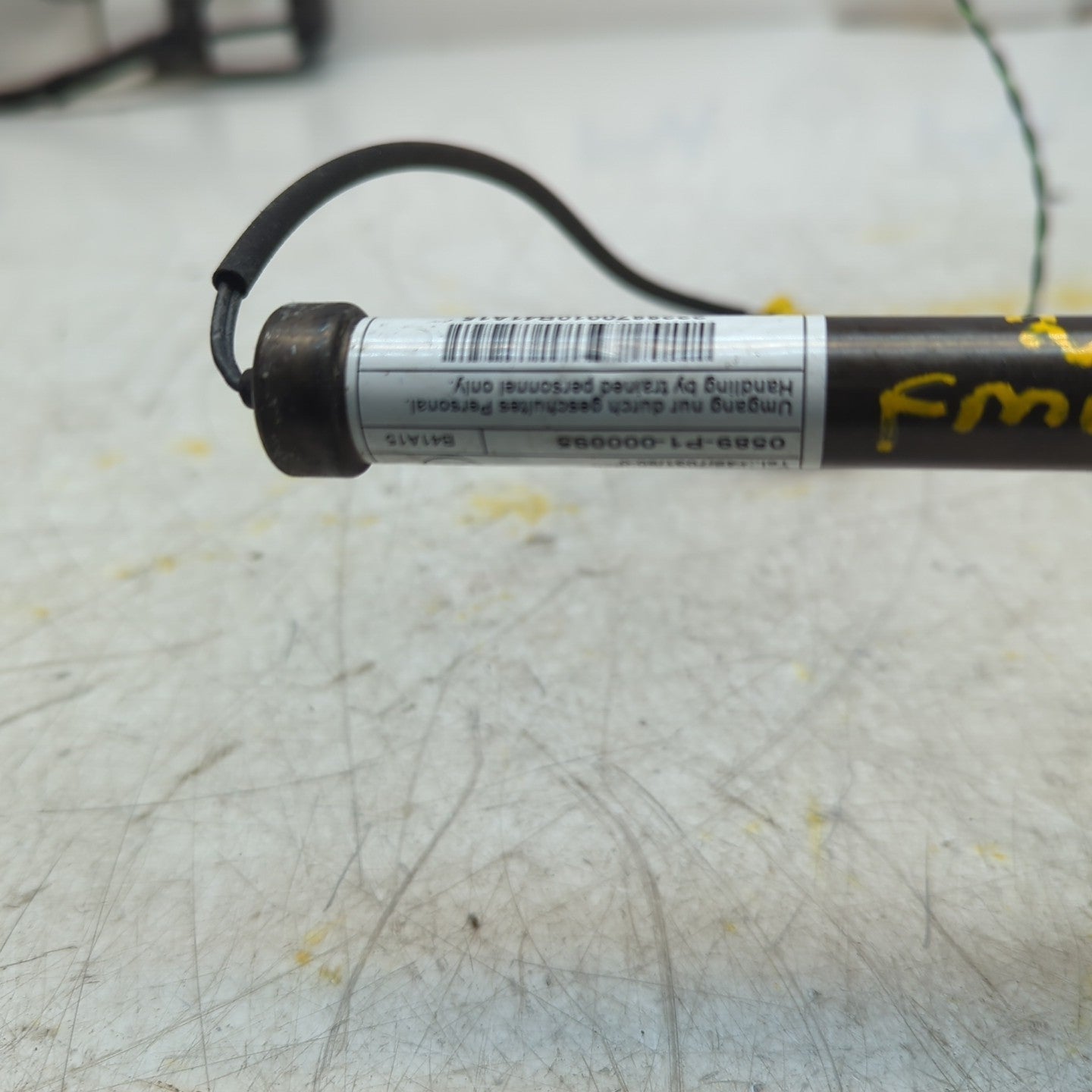 MERCEDES S CLASS W222 BONNET PEDESTRIAN ACTUATOR A2228870010 2014 FM001427
