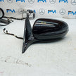 MERCEDES E-CLASS W213 PASSENGER SIDE WING MIRROR BLACK A2138102500 PL 2016 FMM49