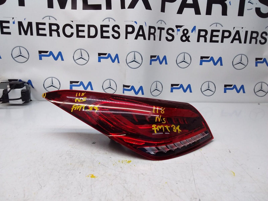 MERCEDES CLA W118 REAR PASSENGER SIDE N/S LED LIGHT FMT34 (DAMAGED)