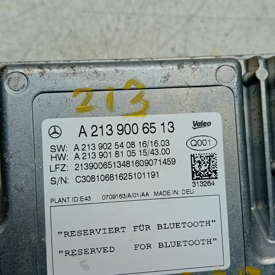 MERCEDES C-CLASS W213 BLUETOOTH PARKING CONTROL MODULE 2016 A2139006513 FM001328