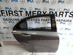 MERCEDES A-CLASS W176 DRIVER REAR DOOR OSR GREY 2012-18 COMPLETE FMD347