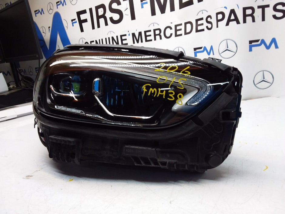 2018 MERCEDES C-CLASS W206 O/S Driver Side Front Headlight A2069066101 FMH38