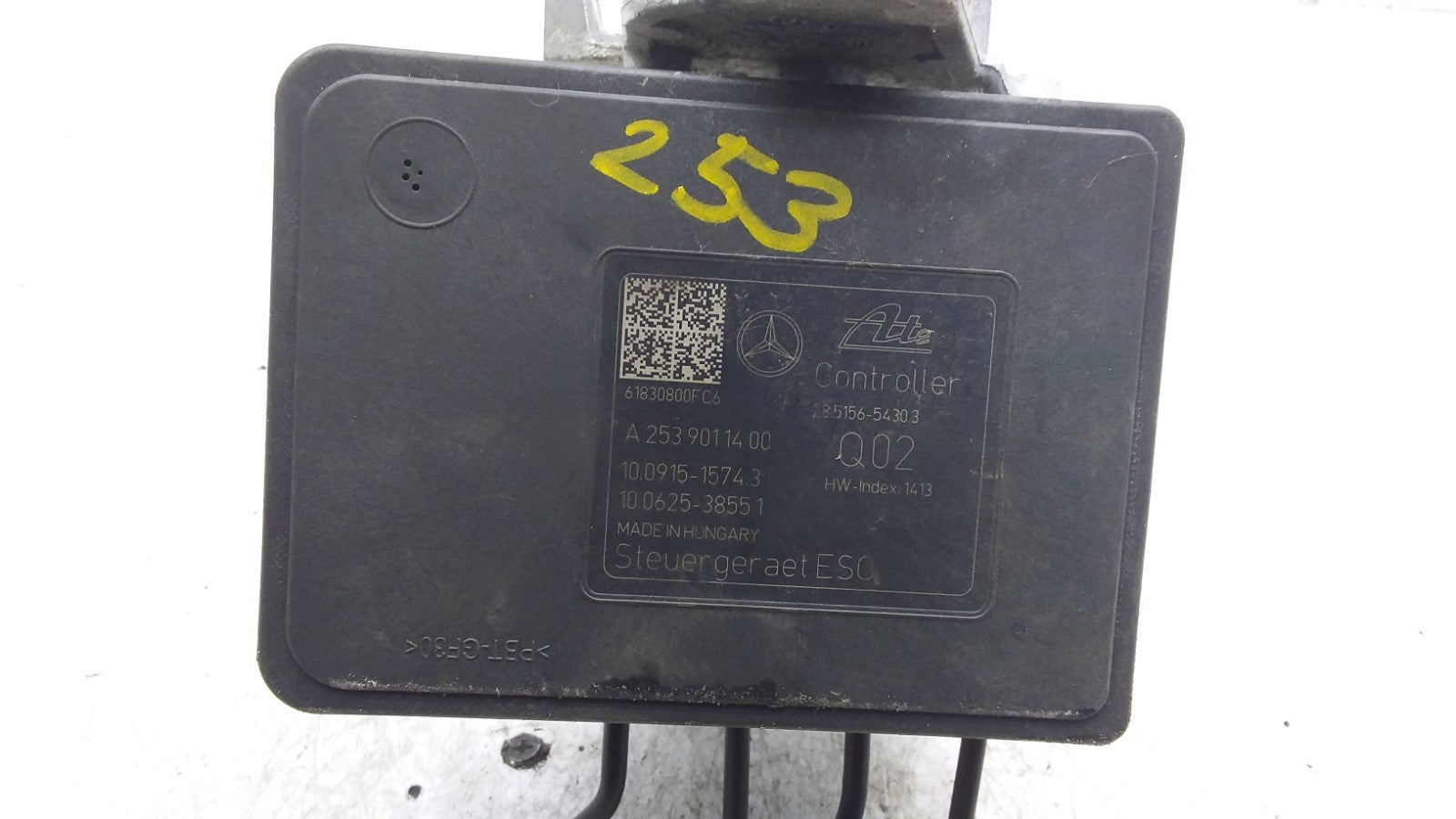 MERCEDES BENZ GLC X253 ABS PUMP CONTROL MODULE 2.1 CDI A2539011400 FMR414