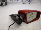 MERCEDES C-CLASS  W204 DRIVER SIDE WING MIRROR A2048107293 RED FMM20