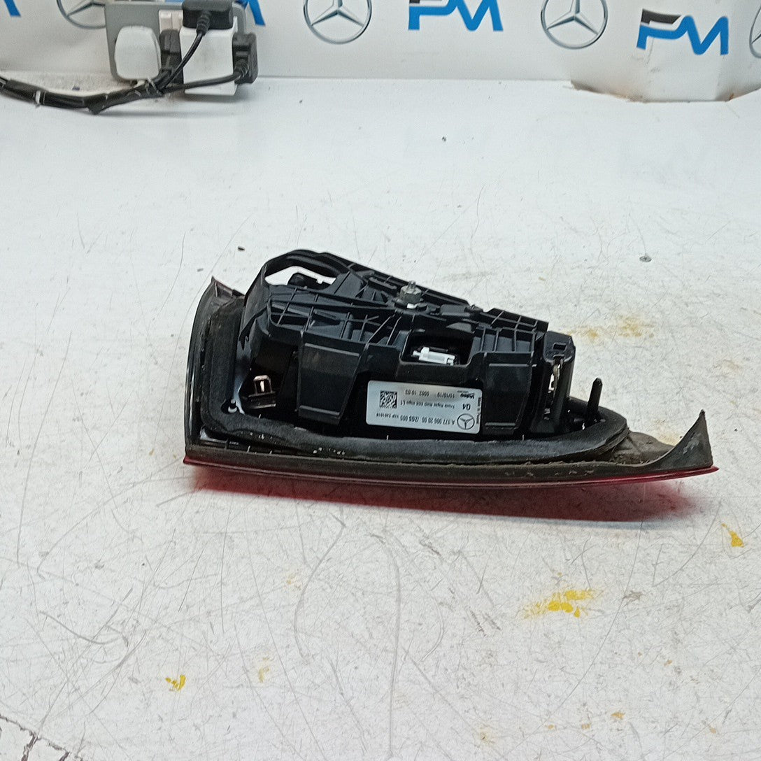 MERCEDES A-CLASS W177 DRIVER RIGHT OS REAR INNER TAIL LIGHT A1779062000 FMT239