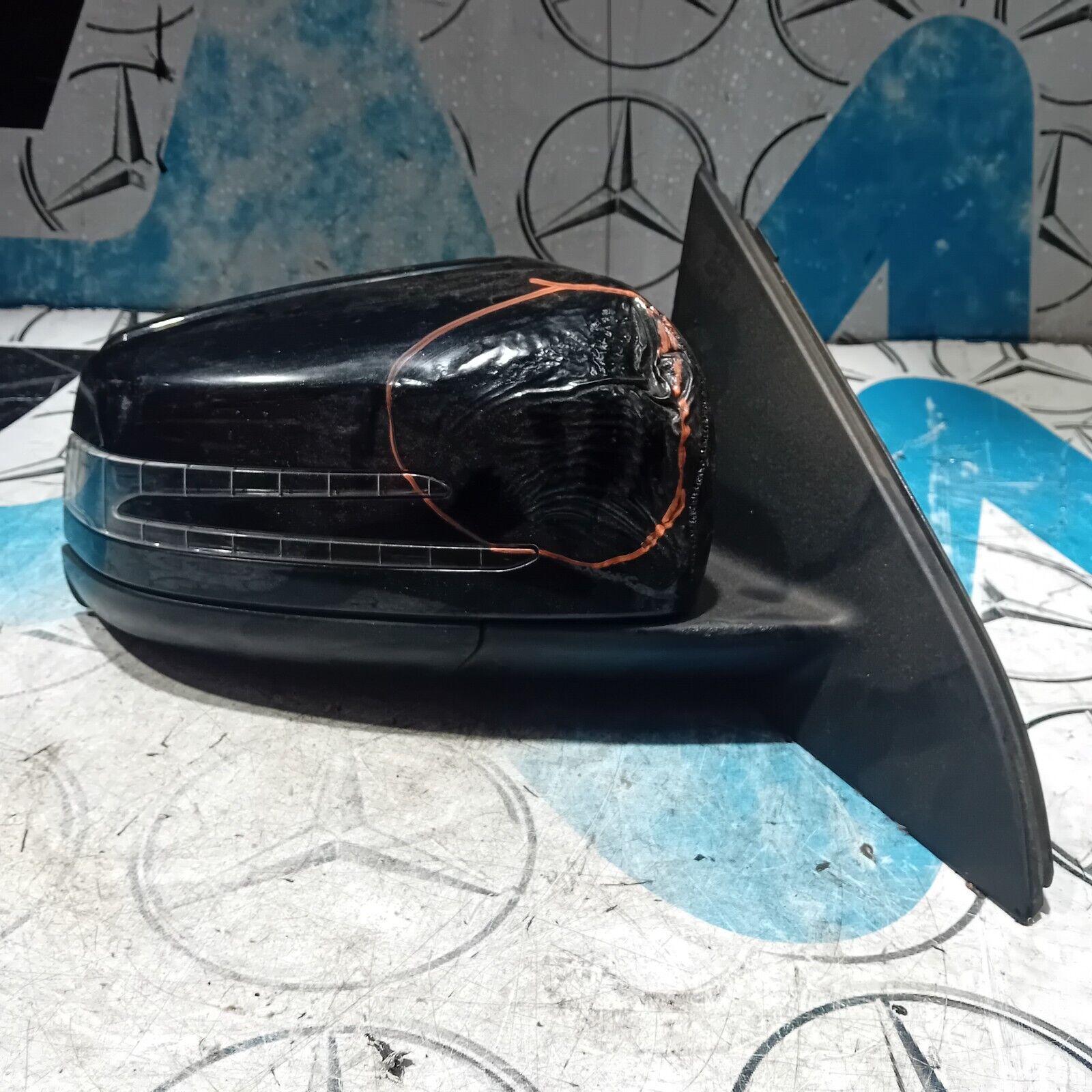 2013/2018 MERCEDES A CLASS W176 O/S DRIVER SIDE RIGHT WING MIRROR A1768107216