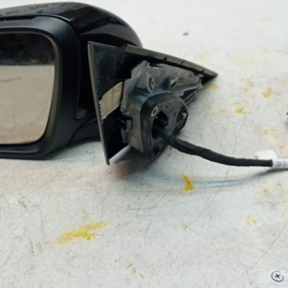 MERCEDES C-CLASS W205 PASSENGER  WING MIRROR NSF BLACK 2014 PL A2058101916 FMM64