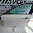 MERCEDES BENZ E-CLASS W213 PASSENGER SIDE FRONT DOOR N/S/F WHITE FMD127