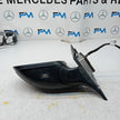 MERCEDES C-CLASS  W205 PASSENGER SIDE WING MIRROR A2058104702 BLACK PL FMM37