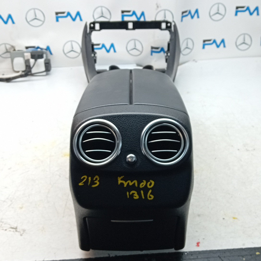  MERCEDES E-CLASS W213 FRONT CENTRE CONSOLE A105852206C COMPLETE FM001316
