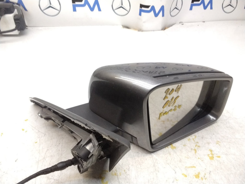 MERCEDES C-CLASS  W204 DRIVER SIDE WING MIRROR A1708100216 GREY FMM24