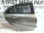 MERCEDES BENZ  A-CLASS W176 DRIVER SIDE REAR DOOR N/S/R COMPLETE GREY FMD55