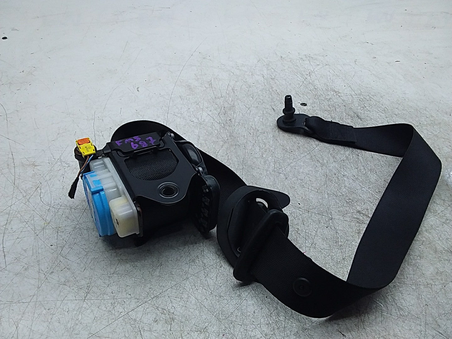  MERCEDES B-CLS W246 SEAT BELT FRONT LEFT PASSENGER SIDE NSF A2468602585 FMS687