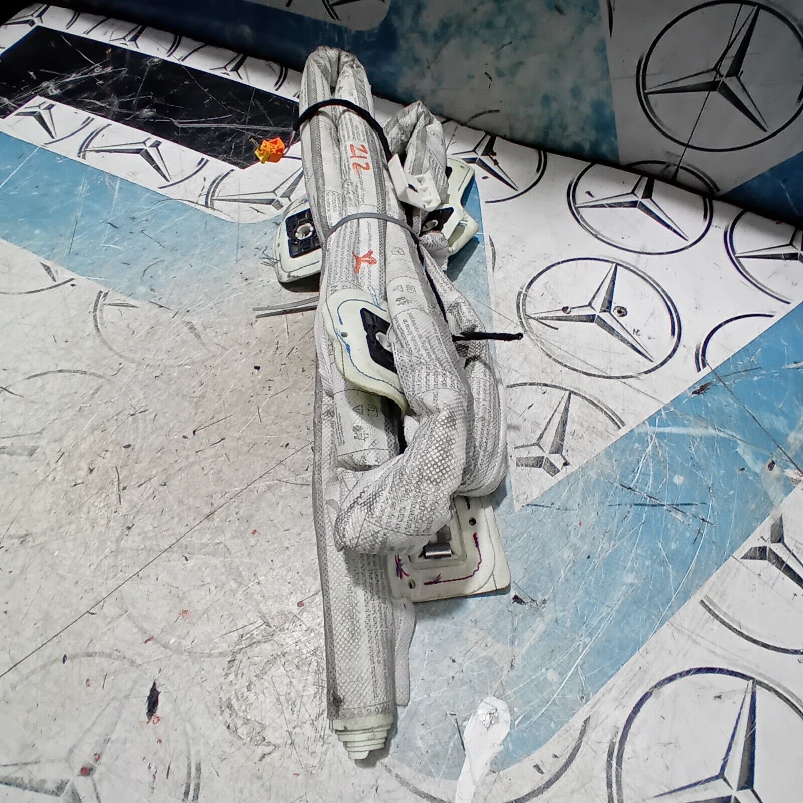 MERCEDES-BENZ AMG 2143CC 09/15 ROOF CURTAIN AIRBAG RIGHT SIDE 2128604202 FM186