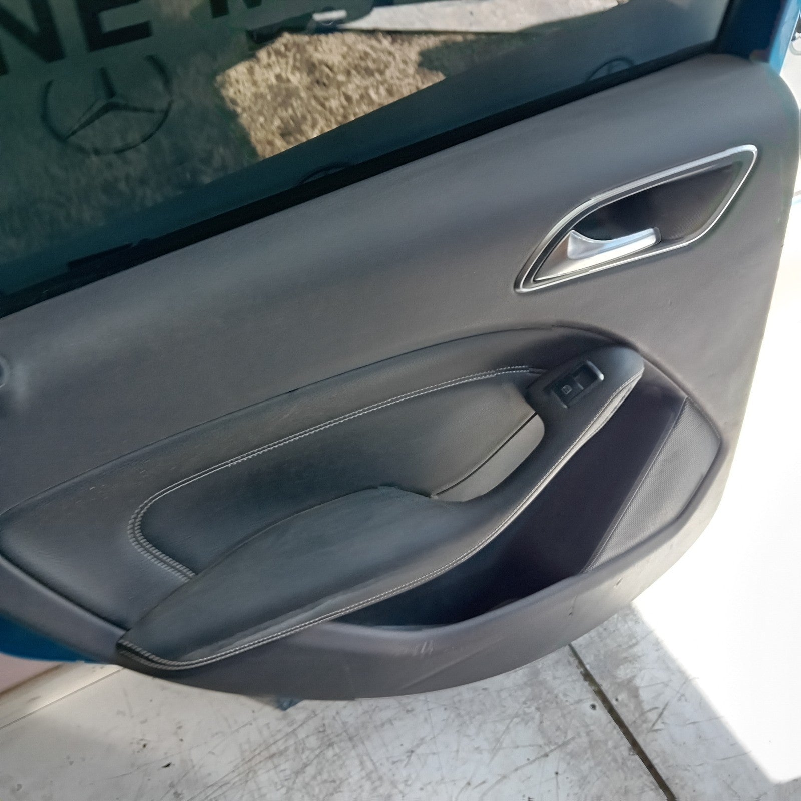 MERCEDES B-CLASS W246 PASSENGER REAR DOOR NSR BLUE 2012-19 COMPLETE FMD224