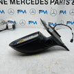 MERCEDES BENZ C-CLASS W205 PASSENGER WING MIRROR NS GREY  A2058101316 FMM82