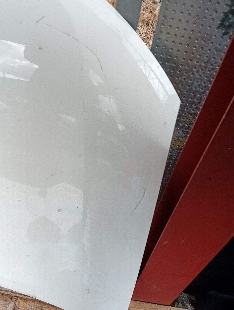 MITSUBISHI OUTLANDER MK3 BREAKING FRONT BONNET HOOD IN WHITE W13 DAMAGED 2013