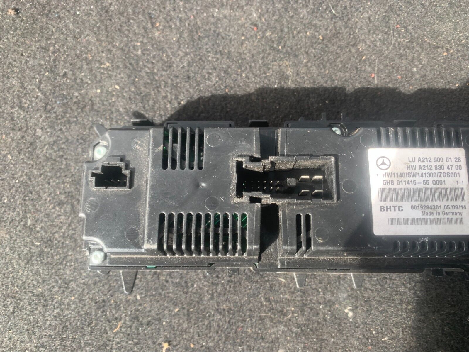 MERCEDES BENZ E CLASS 212 SERIES 2009-2016 HEATER/AC CONTROLLER A2129009109